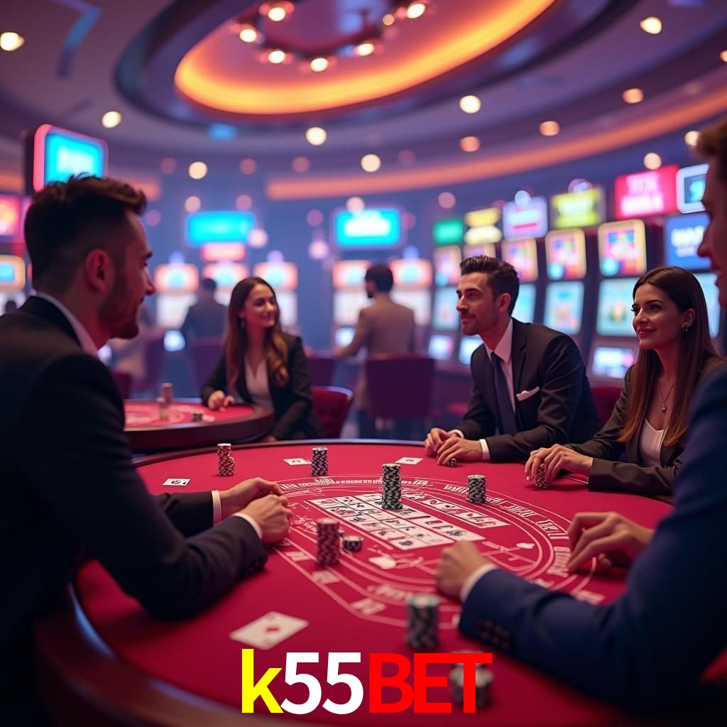 Interface do App k55bet